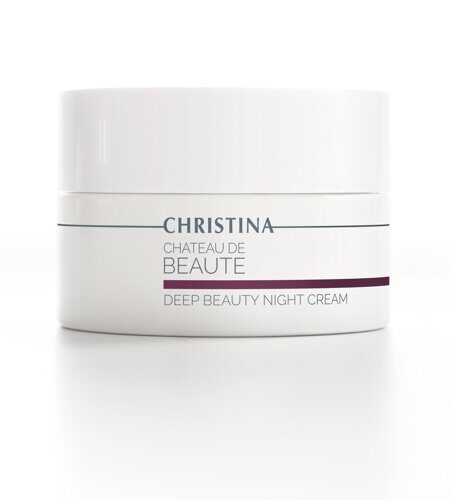 Chateau de Beaute Deep Beaute Night Cream - Интенсивный обновляющий ночной крем