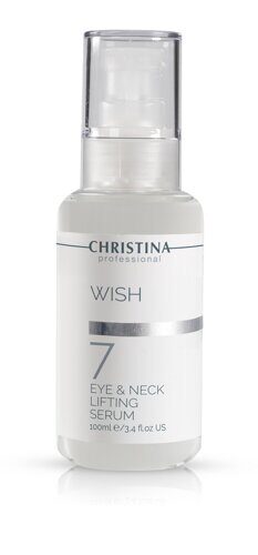 Wish Eyes & Neck Lifting Serum - Подтягивающая сыворотка для кожи вокруг глаз и шеи (Шаг 7)